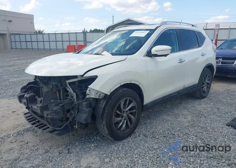 2015 Nissan Rogue Sl from USA, damaged, VIN 5N1AT2MTXFC811514
